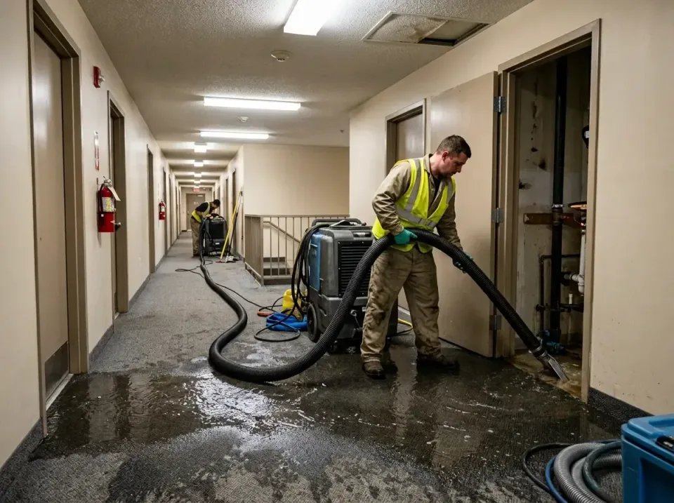 multi-unit-apartment-hallway-f-005 — frequently asked questions, Emergency Burst Pipe Water Extraction & Removal in Okolona,…
